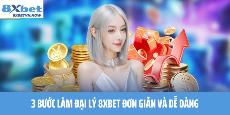 3 bước làm đại lý 8XBET đơn giản và dễ dàng